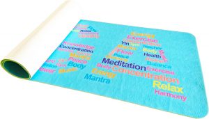 Yogamat met print